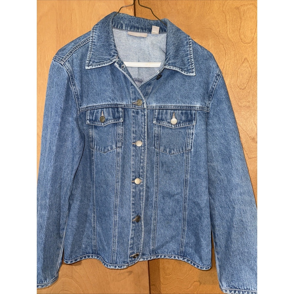 Nordstrom  Medium Wash Faded Basic Denim Jean Jacket - size Medium